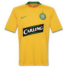 Foto de la camiseta de fútbol de Celtic visitante 2008-2009 oficial
