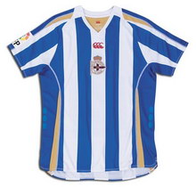 Foto de la camiseta de fútbol de Deportivo La Coruña local 2008-2009 oficial