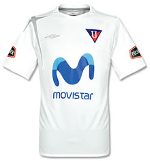 Foto de la camiseta de fútbol de Liga de Quito  2008 oficial