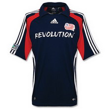 Foto de la camiseta de fútbol de New England Revolution local 2008 oficial