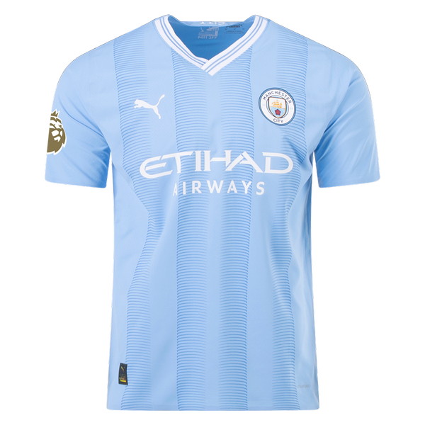 Camiseta de Manchester City local celeste de 2023-2024