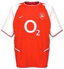 Arsenal Camiseta 2004 2003-2004 local 