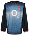 Arsenal Camiseta 2004 2003-2004 tercera , manga larga