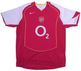 Arsenal Camiseta 2005 2004-2005 local 
