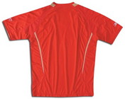 Liverpool Camiseta 2006 2005-2006 local, vista espalda 