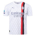 Foto de la camiseta de fútbol de Milan visitante 2023-2024 oficial